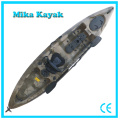 Sea Transparent Kayak Con Pedales Fishing Paddle Bateau avec gouvernail